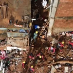 Alojamento de time sub-20 é destruído por chuva em Minas Gerais